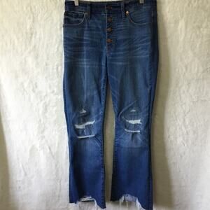 Madewell Blue Cali Demi-Boot Jeans